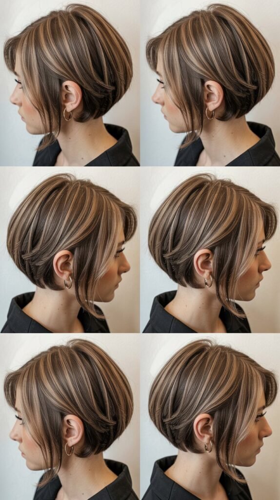 22. The Stacked Angled Bob