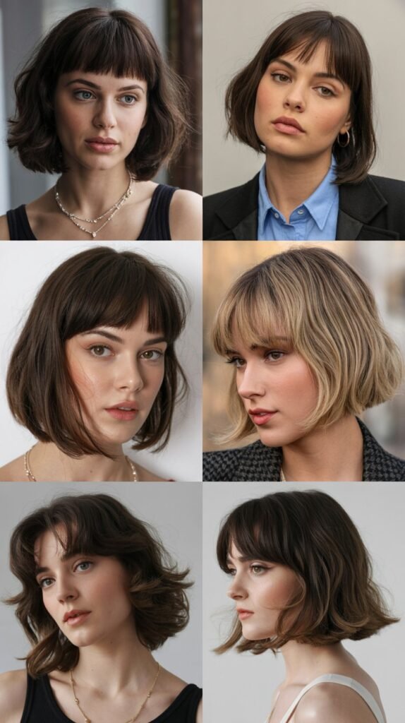 10. The Bob with Bangs