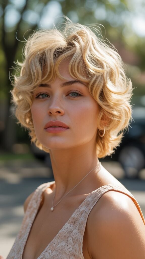 12. Shaggy Wavy Pixie