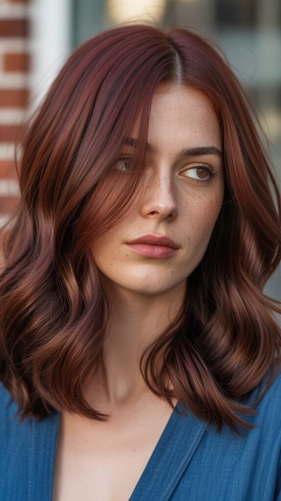 5. Mahogany Brown for Warm Undertones