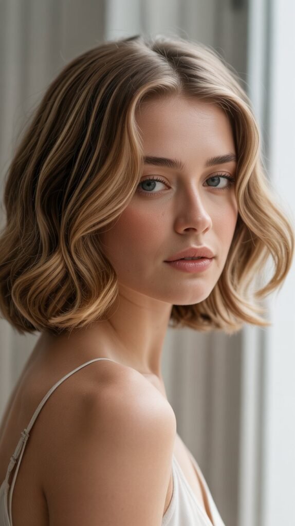 26. Long Bob with Soft Waves
