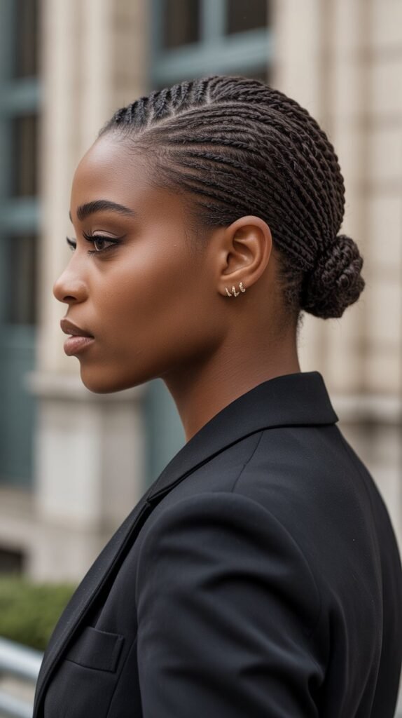 24. Slicked Back Bun