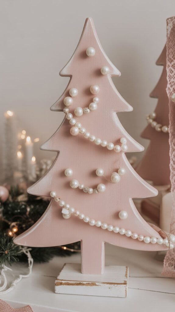 32. Pink Blush Romantic Trees