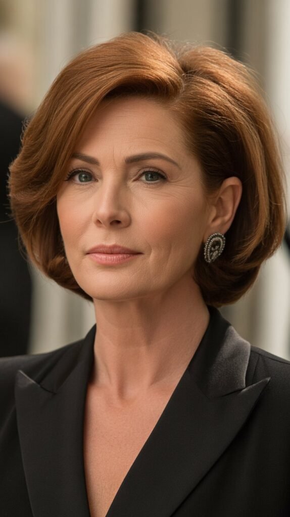 24. Layered Cut with Swept-Back Front