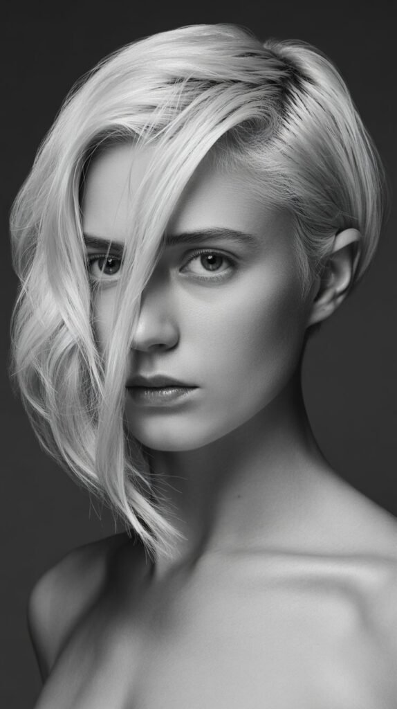 3. The Asymmetrical French Bob