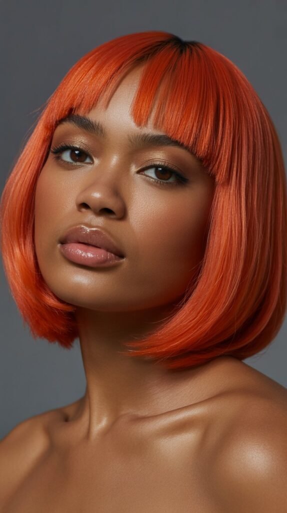 26. Copper Red Long Bob