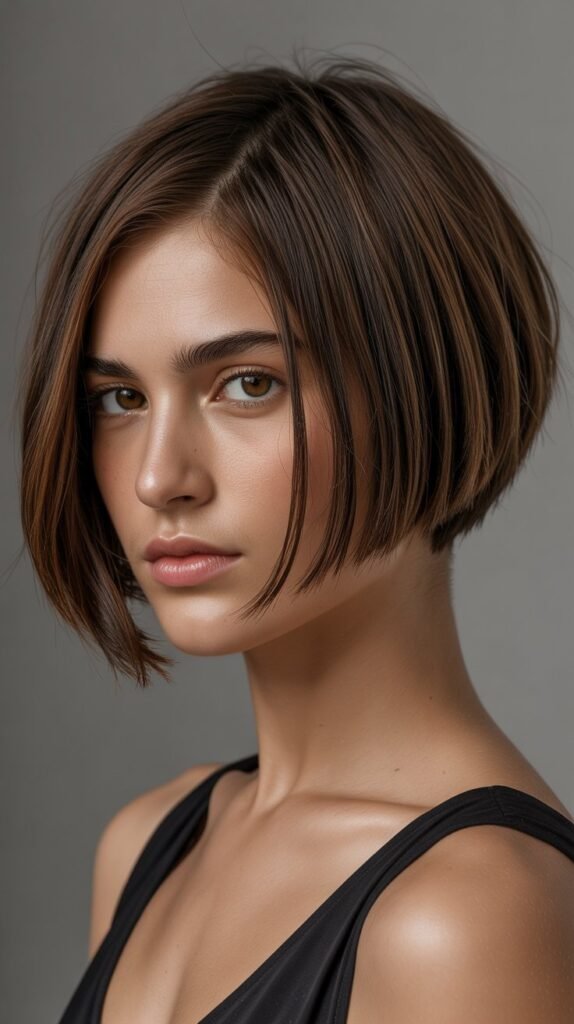 3. Asymmetrical Bob: Creating Angles and Dimension