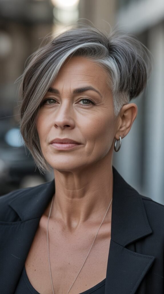 4. Asymmetrical Pixie with Longer Front Sections