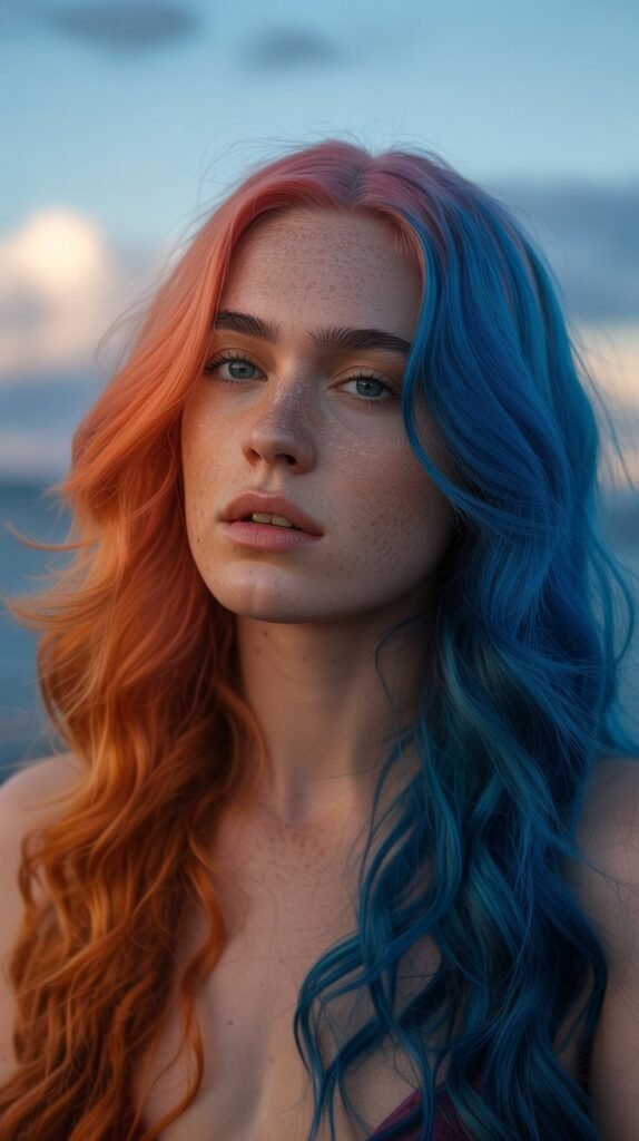 26. Lavender and Seafoam Soft Mermaid