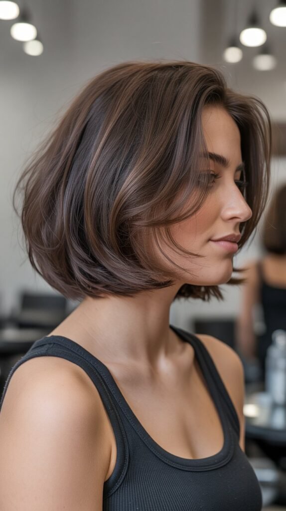 7. Choppy Bob for Thick Hair