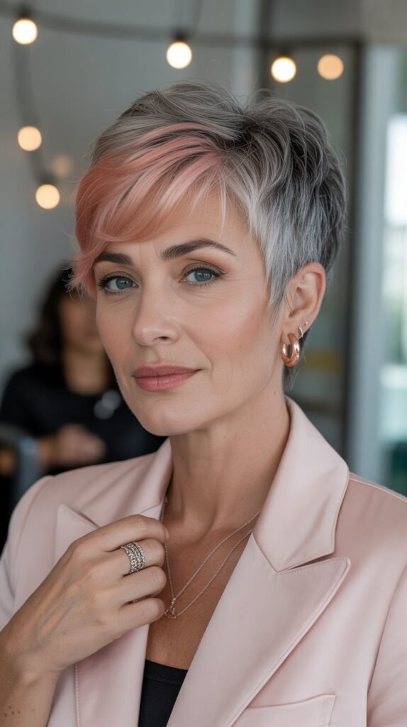 33. Rose Gold Lowlights