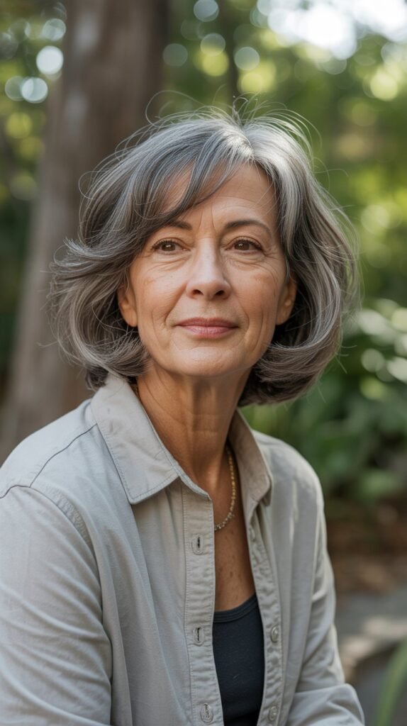 30. Layered Lob (Long Bob)