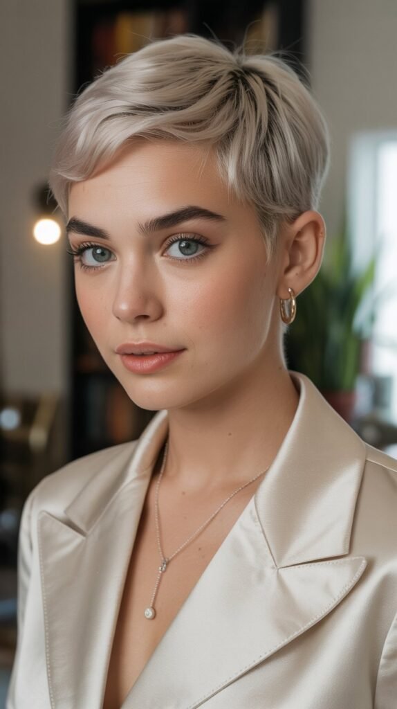 Vintage-Inspired Pixie