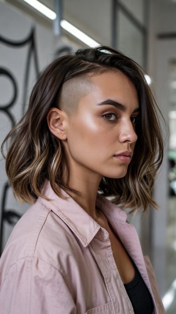 12. Long Bob with Undercut