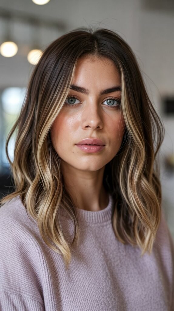 . Long Bob with Balayage