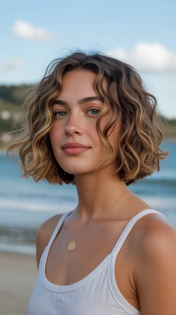 13. Wavy Bob