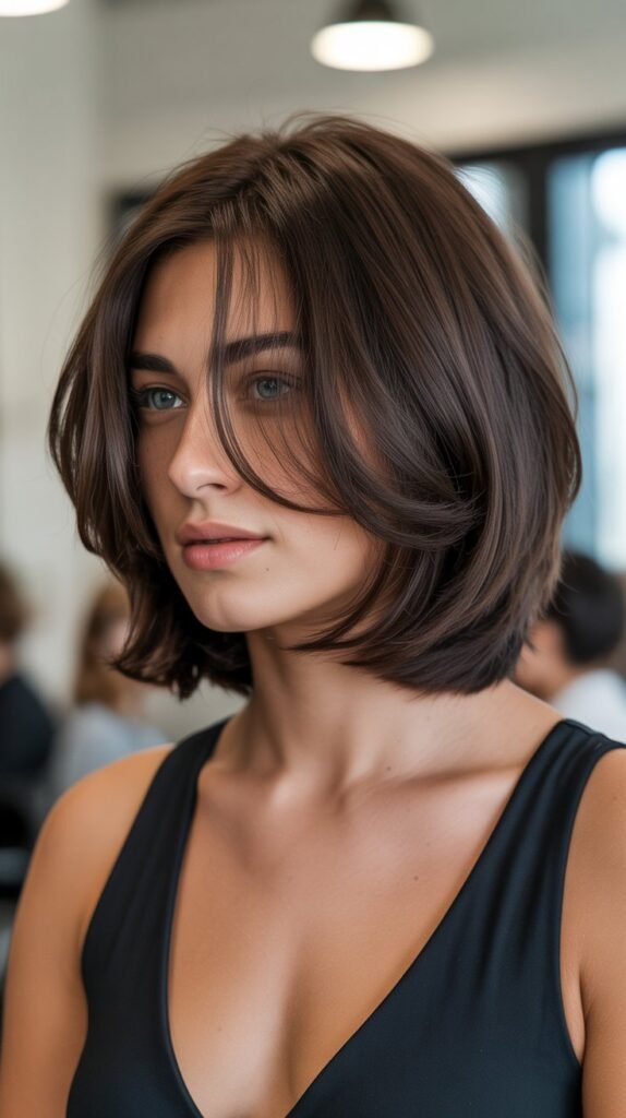  Layered Bob for Thick Hair