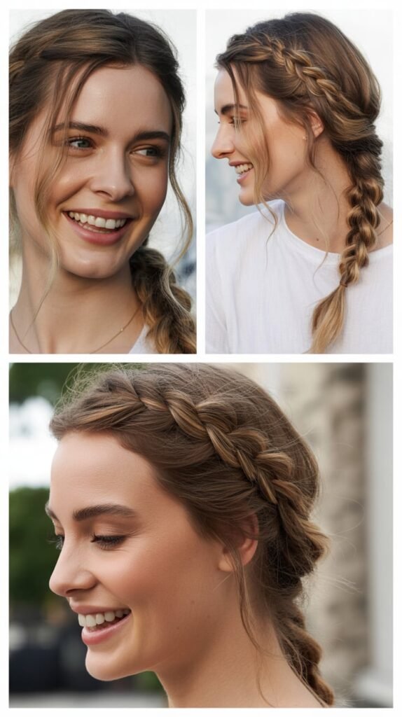 Messy Side Braid