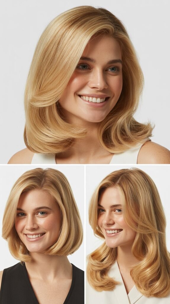 Classic Butter Blonde with Soft Layers
