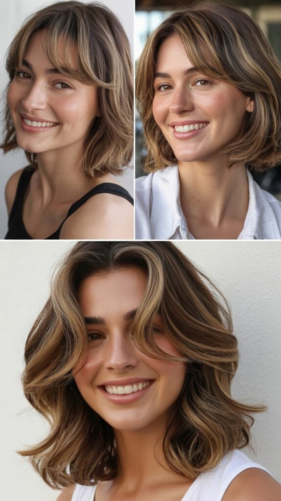 Combination of Multiple Face-Framing Techniques