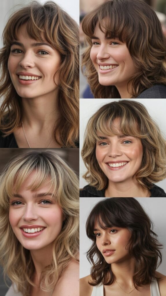 Wispy Fringe with Tousled Texture