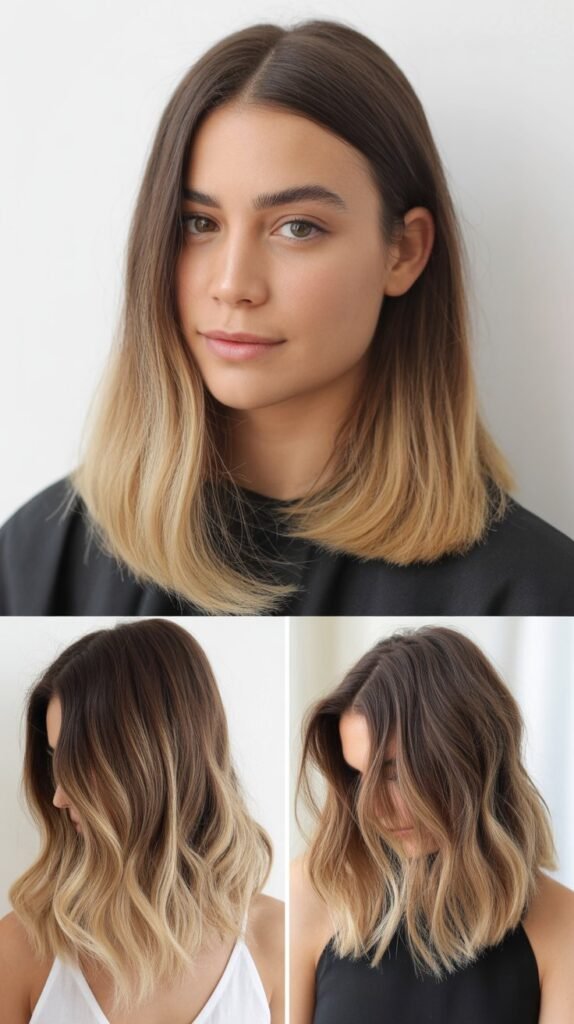  Long Bob with Ombre