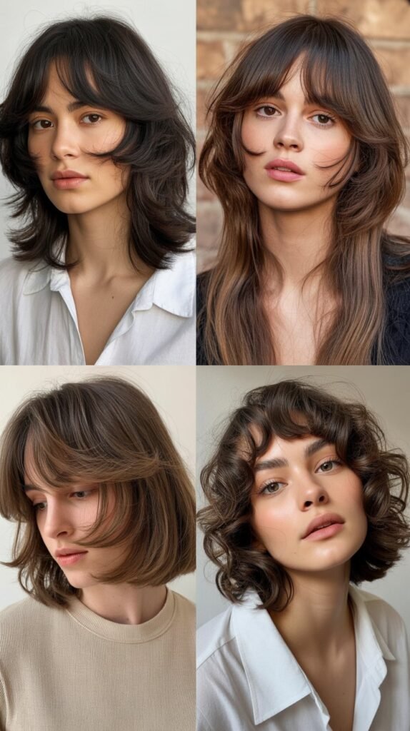 Butterfly Layers With See-Through Bangs