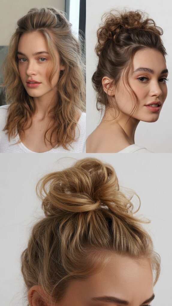 Voluminous Crown with Teasing