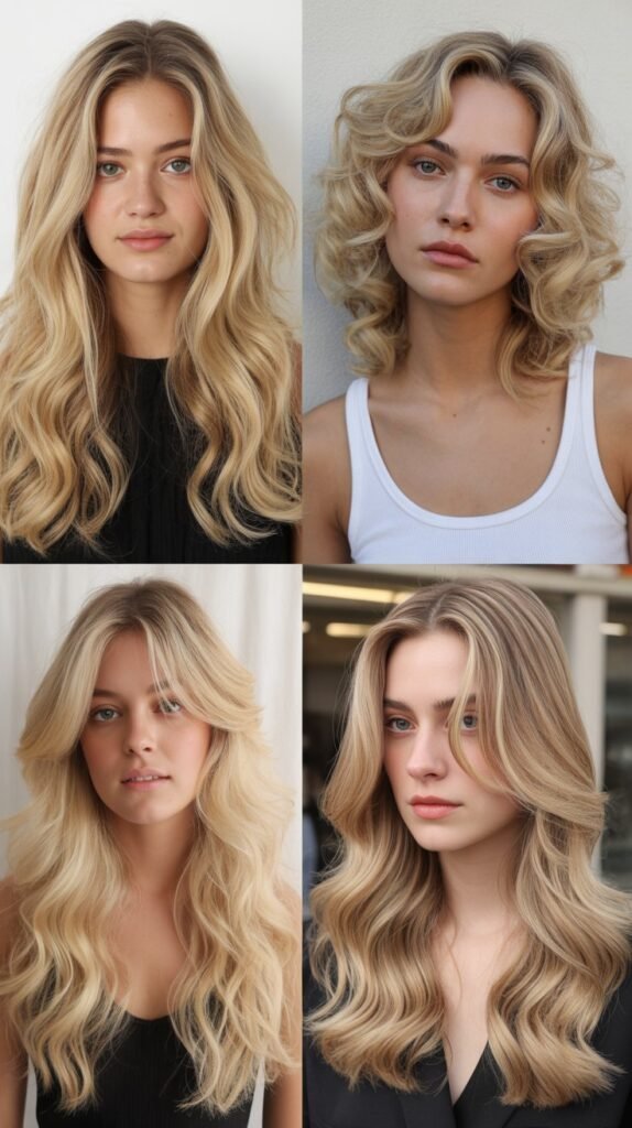 Blonde Waves: Texture Enhances Color