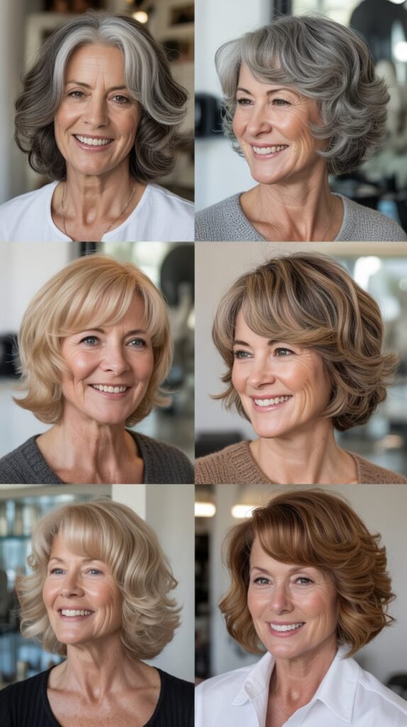 Side Part Bob with Volume