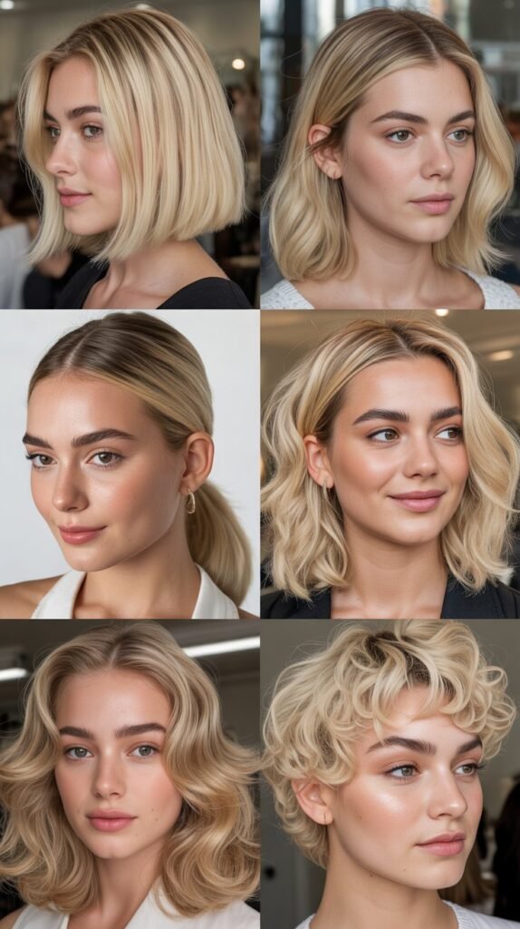 Blonde Color-Matching to Eyebrows: Cohesive Look