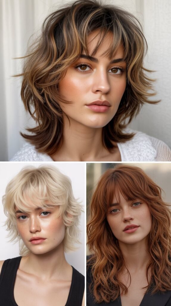 Edgy Bangs with Textured Layers