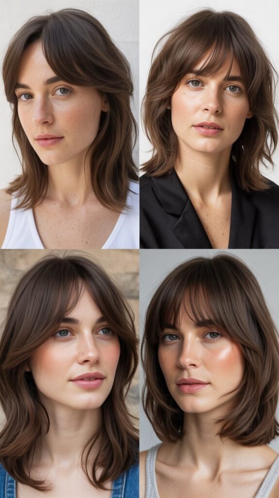 Angled Fringe with Invisible Layers