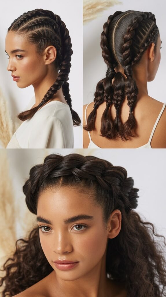 Twisted Rope Braids Method