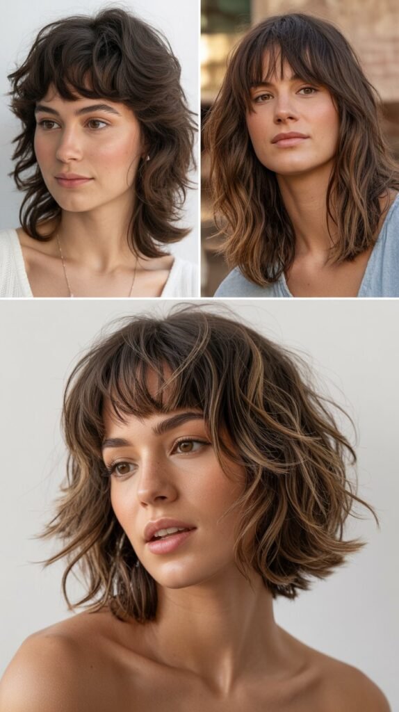 Choppy Fringe with Beachy Texture