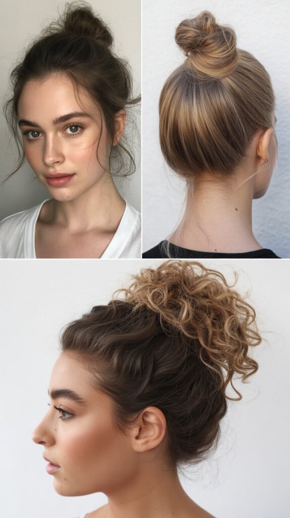Half-Up Top Knot