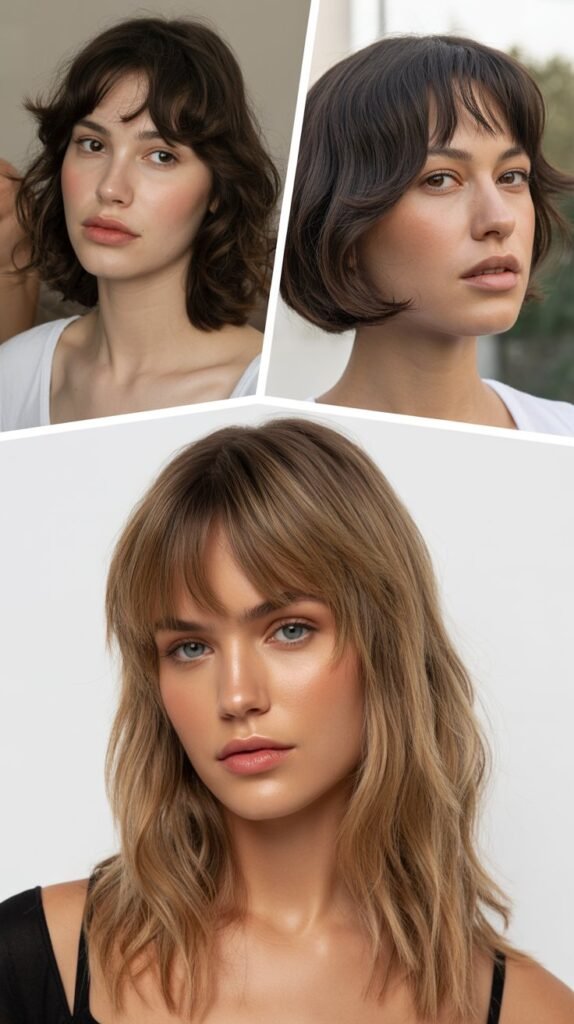 Piece-y Separated Wispy Bangs