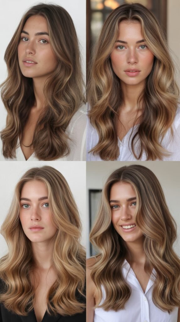 The Wavy Center Part Long Cut