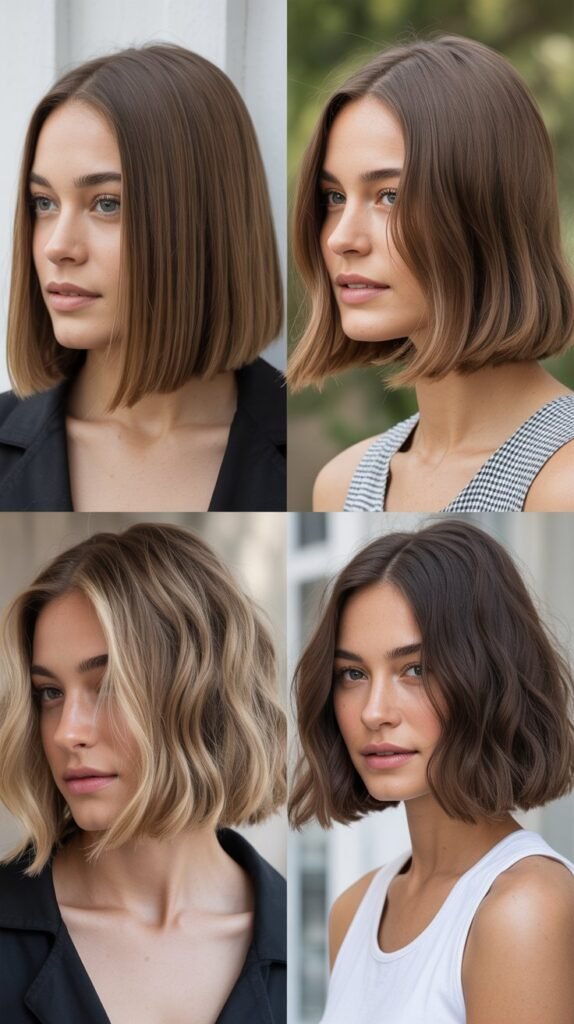 The Classic Blunt Long Bob