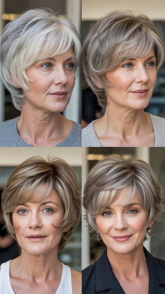 Short Shag with Feathered Layers