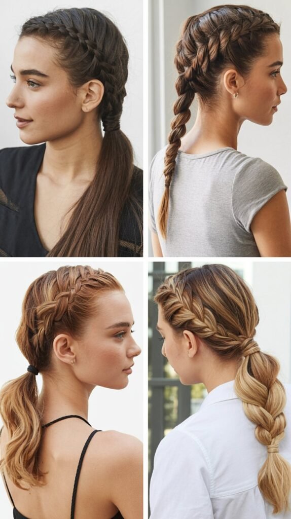  Braided Ponytail for Polished Casual