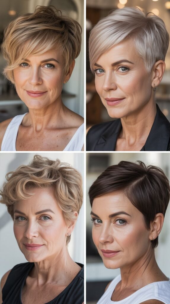 Pixie with Shaved Nape