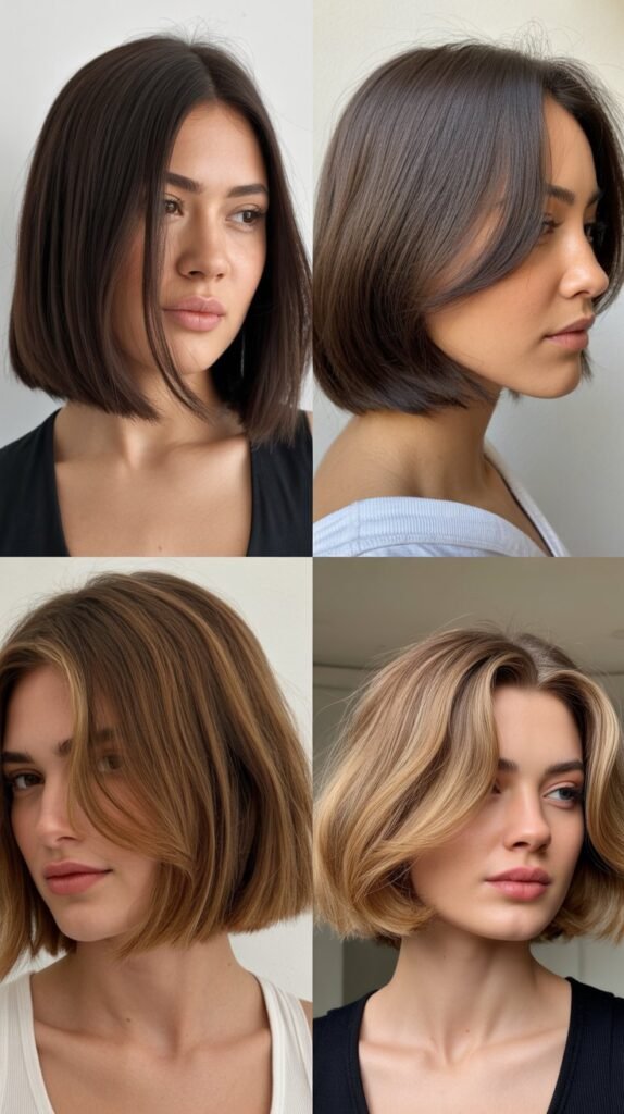 Blunt Cut Long Bob