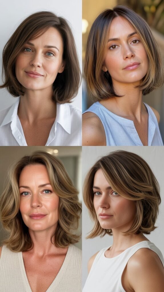 Layered Lob (Long Bob)