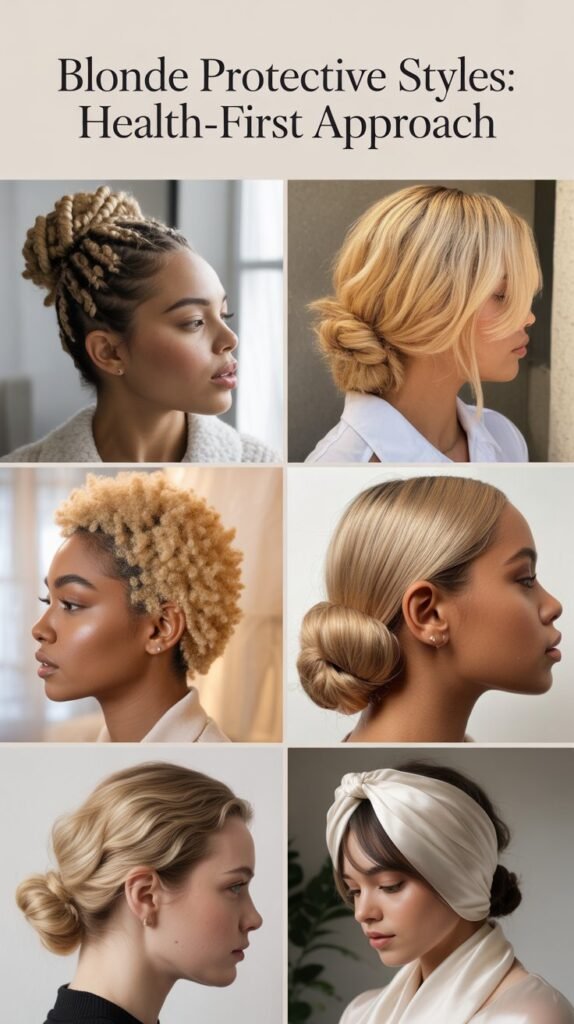 Blonde Protective Styles: Health-First Approach