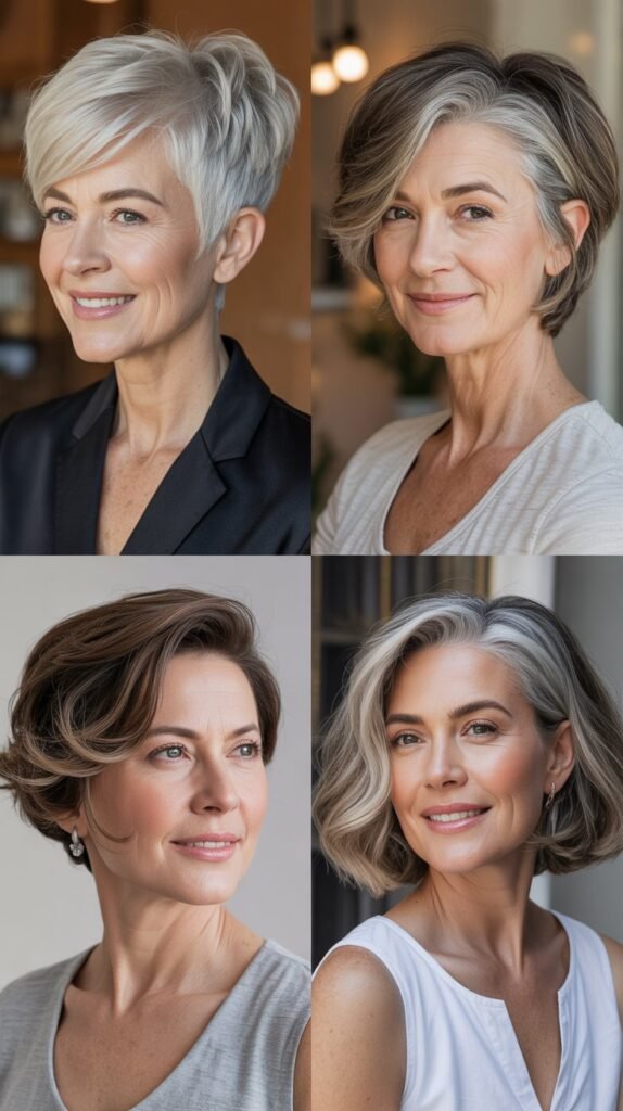  Tapered Short Cut with Feminine Details