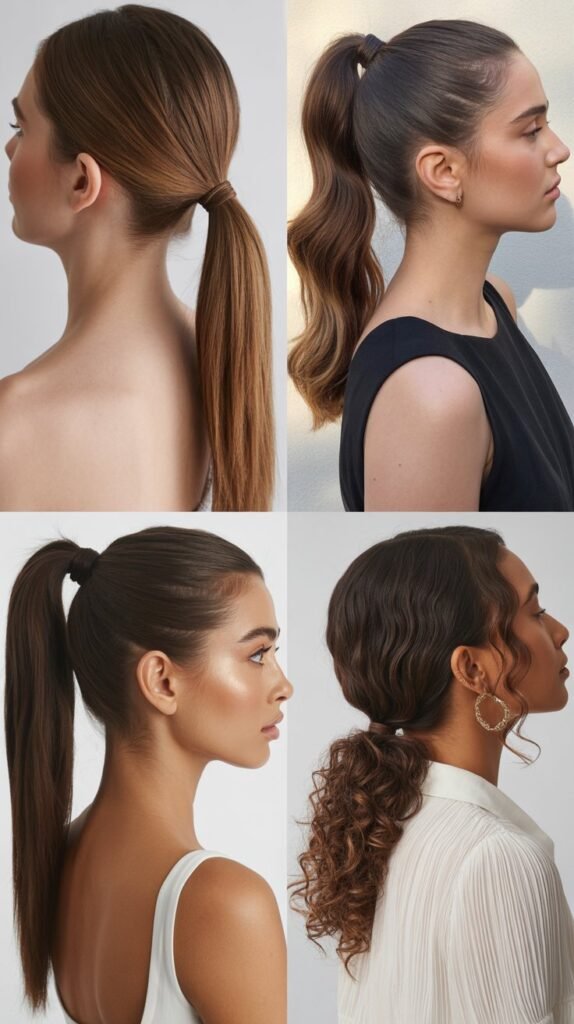The Sleek High Ponytail