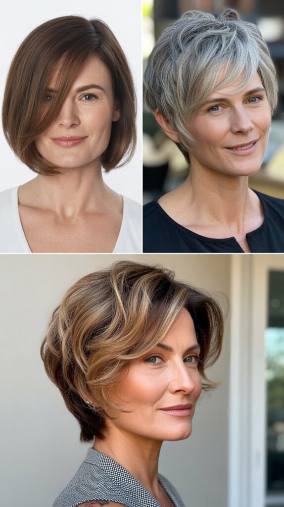  Asymmetrical Crop with Longer Nape