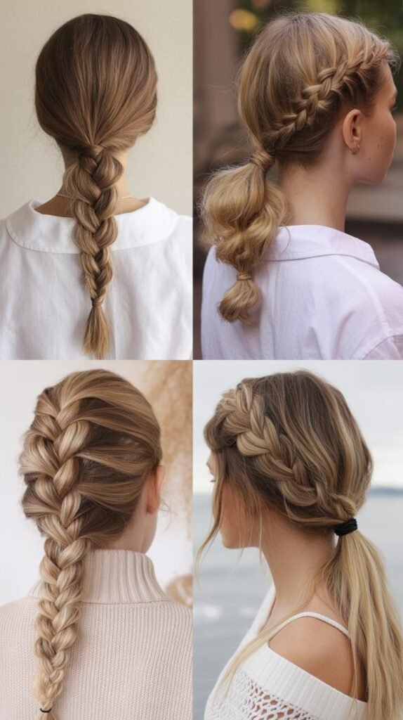 The Braided Ponytail