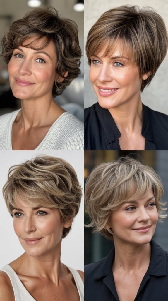 Shaggy Pixie with Wispy Bangs